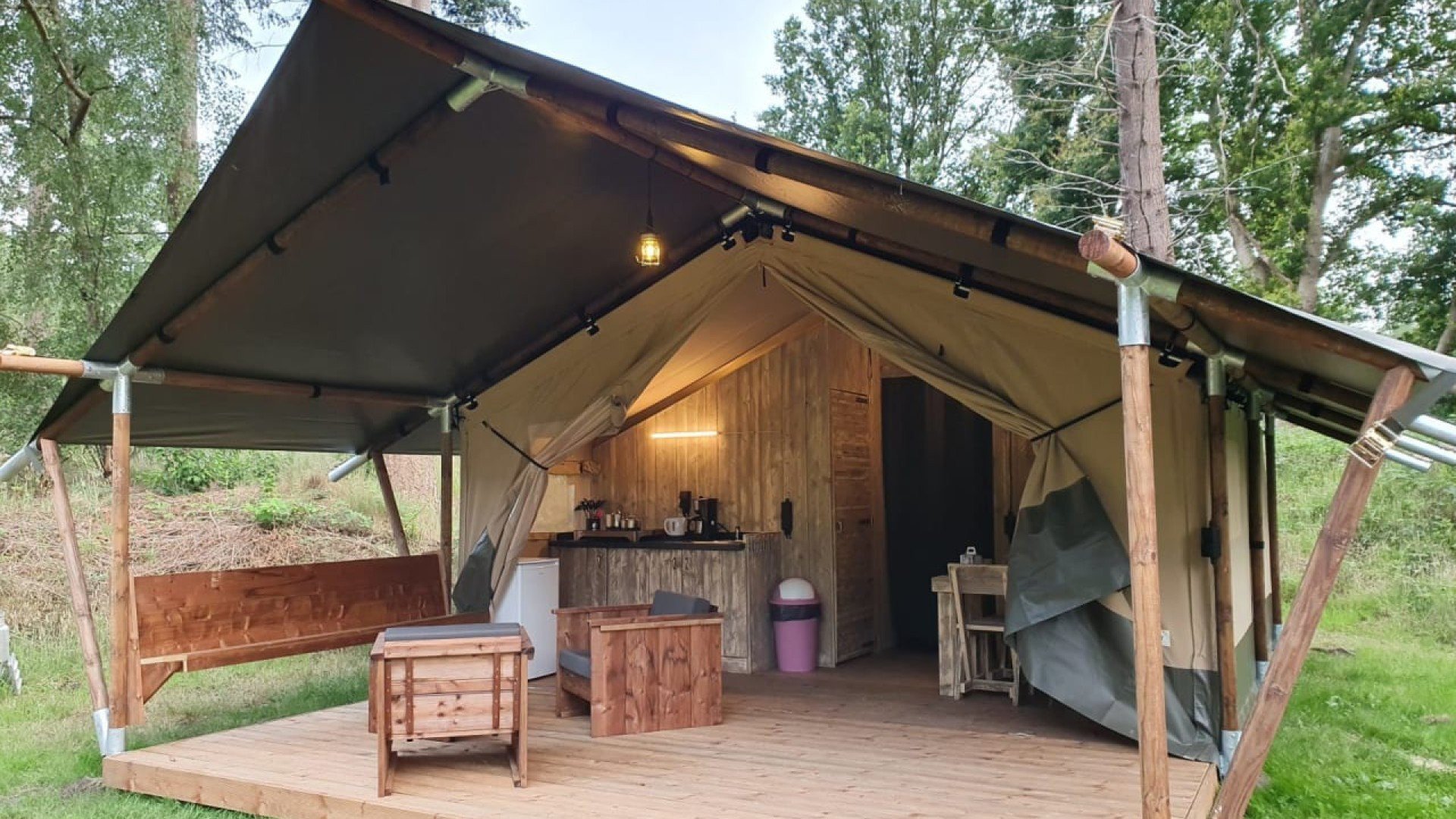 Camping de chenefleur safaritenten